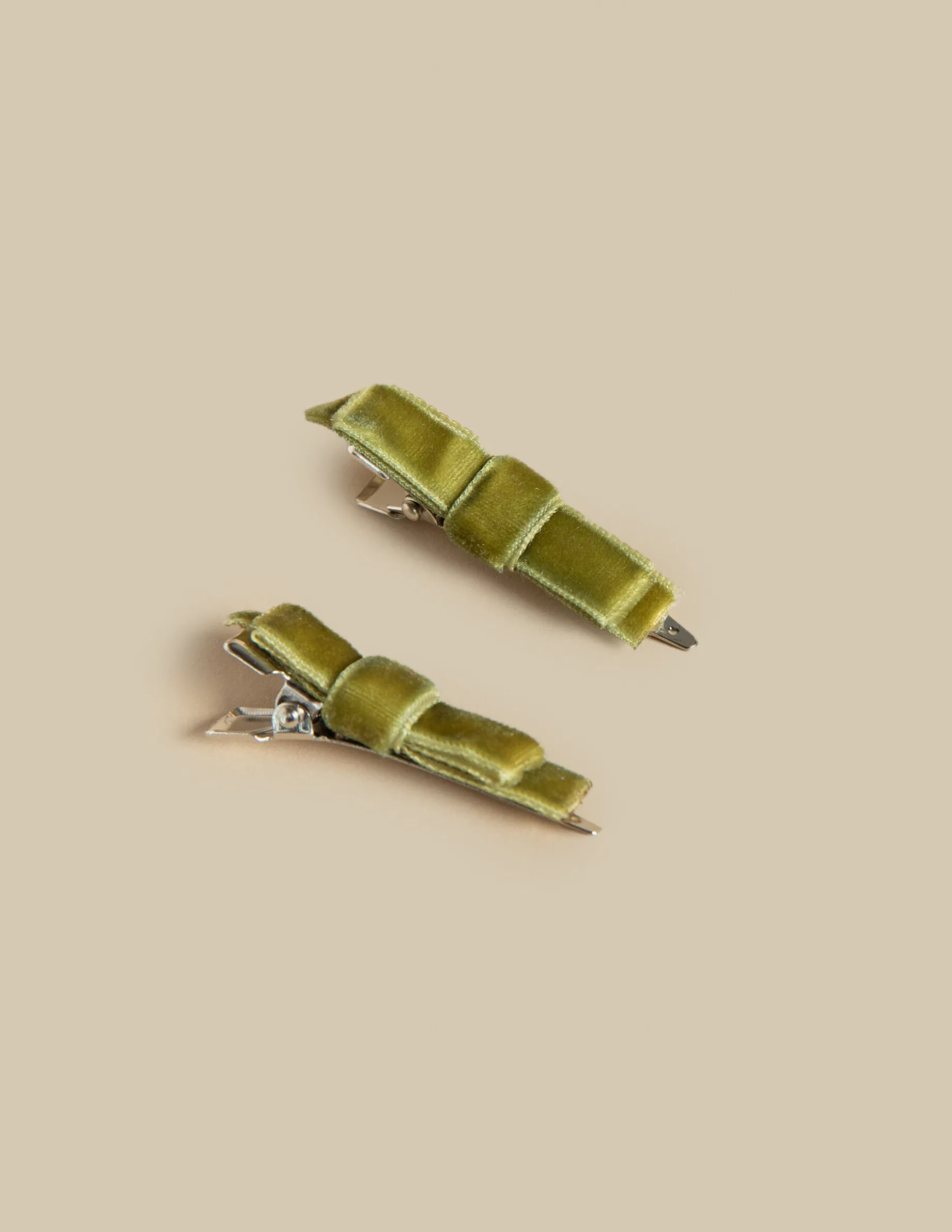 Shop NÍCOLI 2 LAZOS TERCIPELO Mostaza