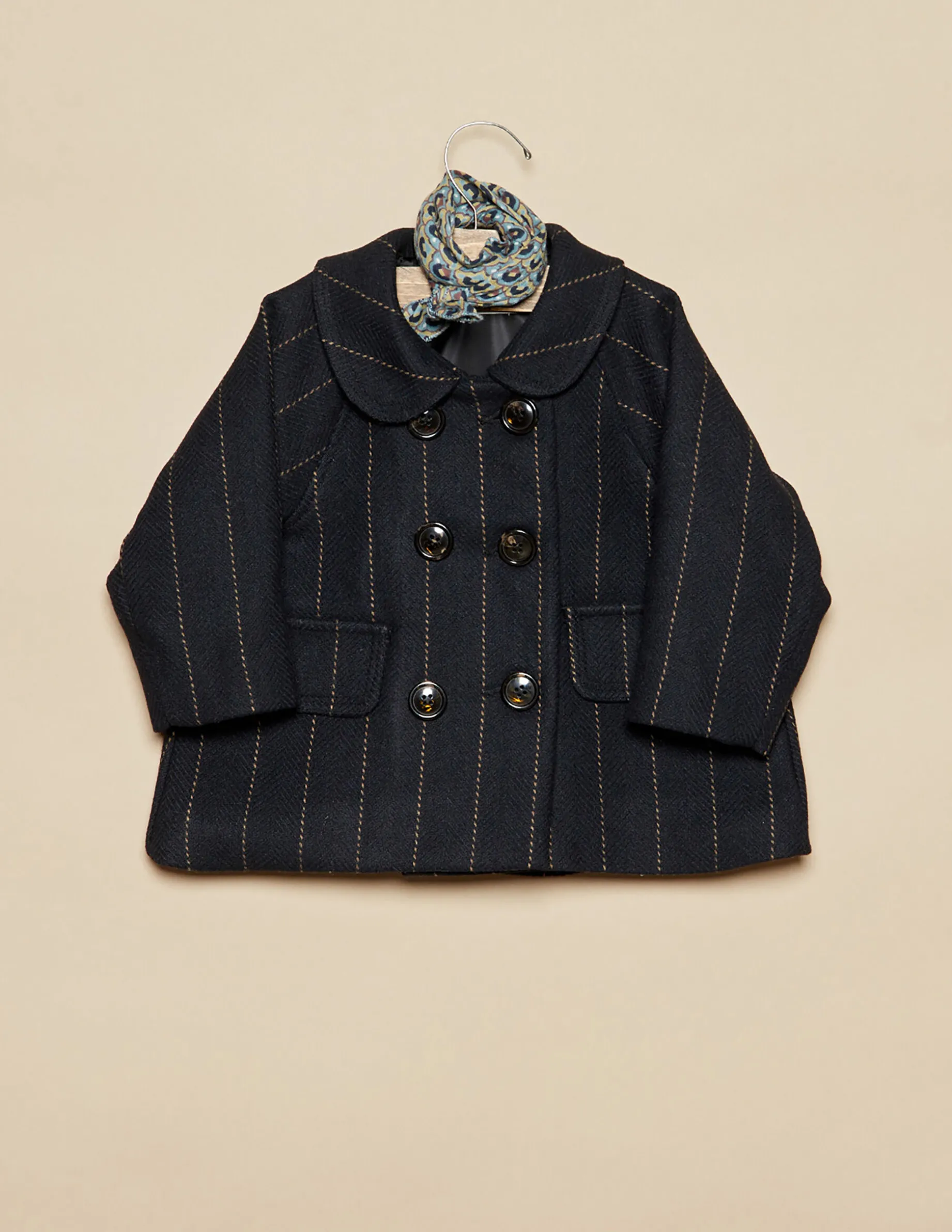 Store NÍCOLI ABRIGO RAYA Azulesoscuros