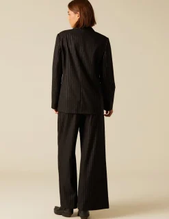 Best Sale NÍCOLI BLAZER CHALECO RAYA BRILLO Negros