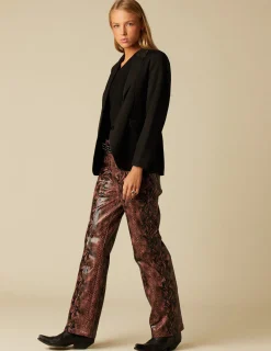 Shop NÍCOLI BLAZER NEGRO BRILLO Negros