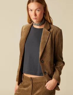 New NÍCOLI BLAZER PANA MARRÓN Marrones