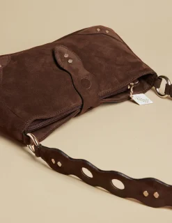 Sale NÍCOLI BOLSO RETRO SERRAJE MARRÓN Marrones