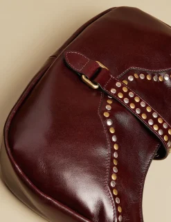 Online NÍCOLI BOLSO TACHAS MARRÓN Marrones