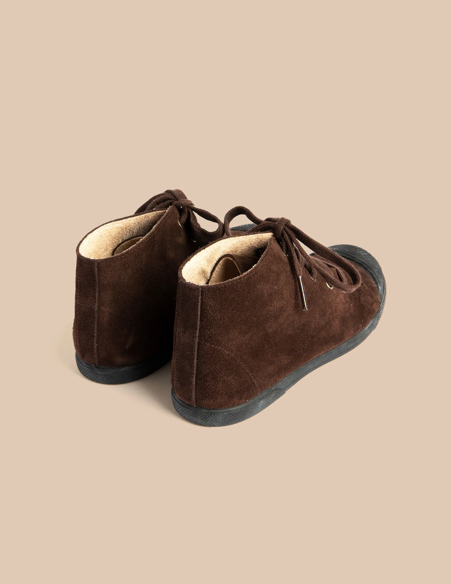 Fashion NÍCOLI BOTA MARRÓN CORDONES Marrónchocolate