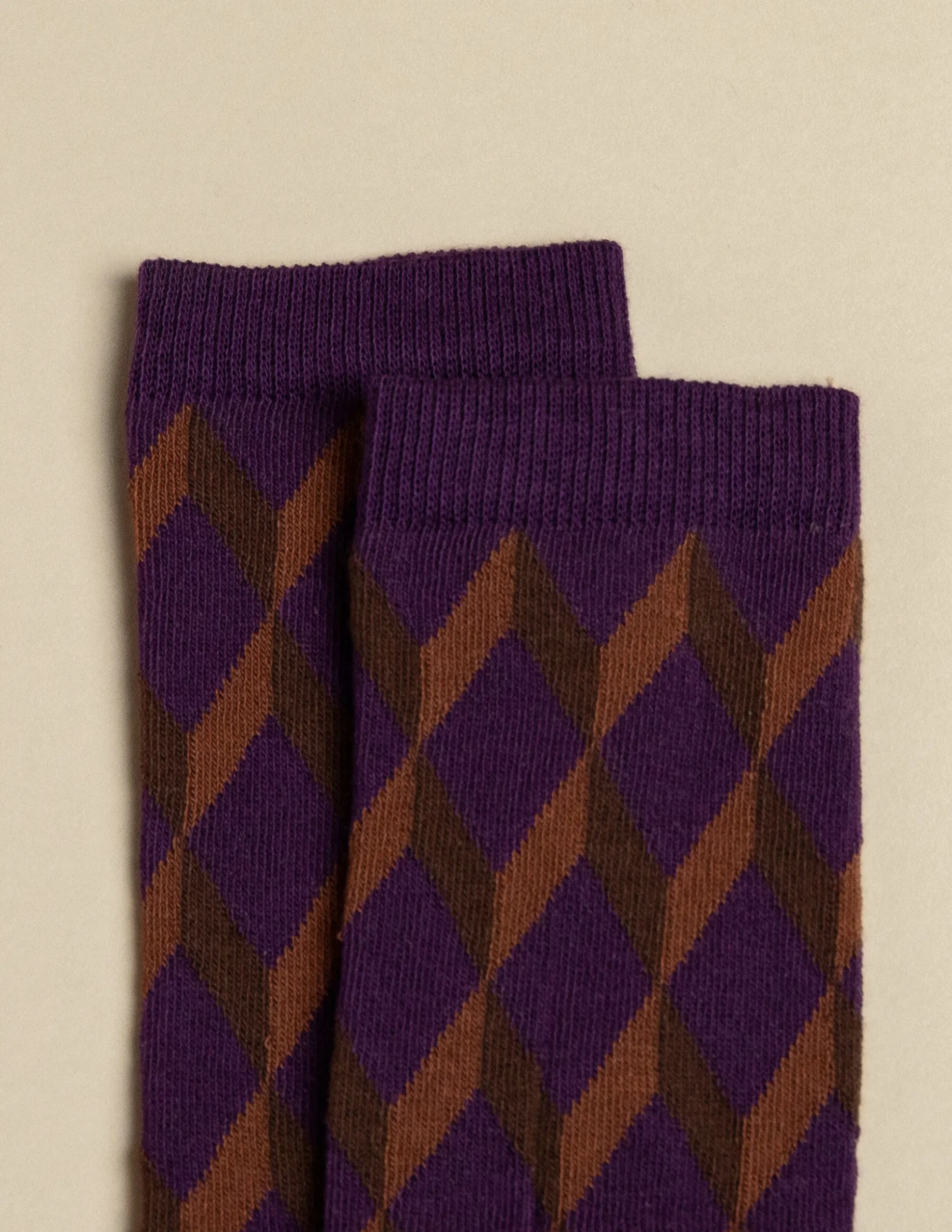 Sale NÍCOLI CALCETIN GEOMéTRICO Marrones