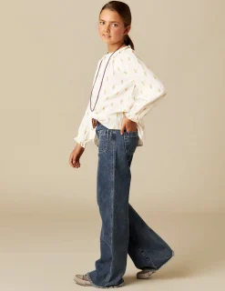 Flash Sale NÍCOLI CAMISA FLOR PEQUEÑA Granate