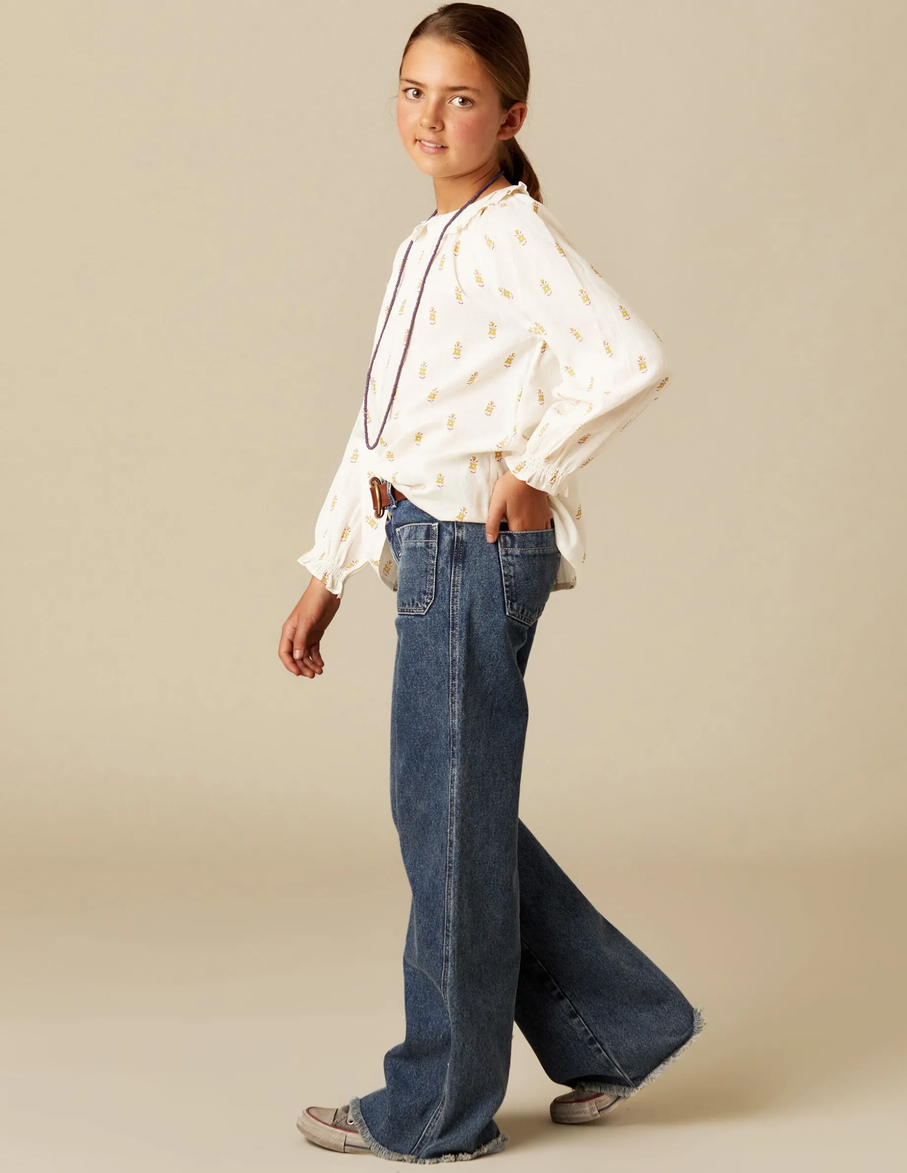 Flash Sale NÍCOLI CAMISA FLOR PEQUEÑA Granate