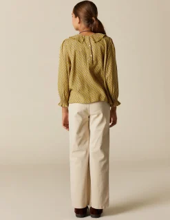 Hot NÍCOLI CAMISA HOJITAS Mostaza