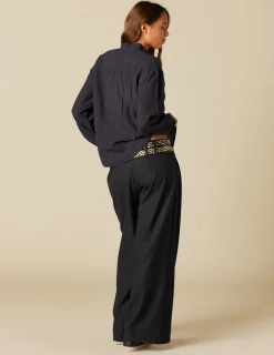 Clearance NÍCOLI CAMISA PERKINS AZUL Azulesoscuros