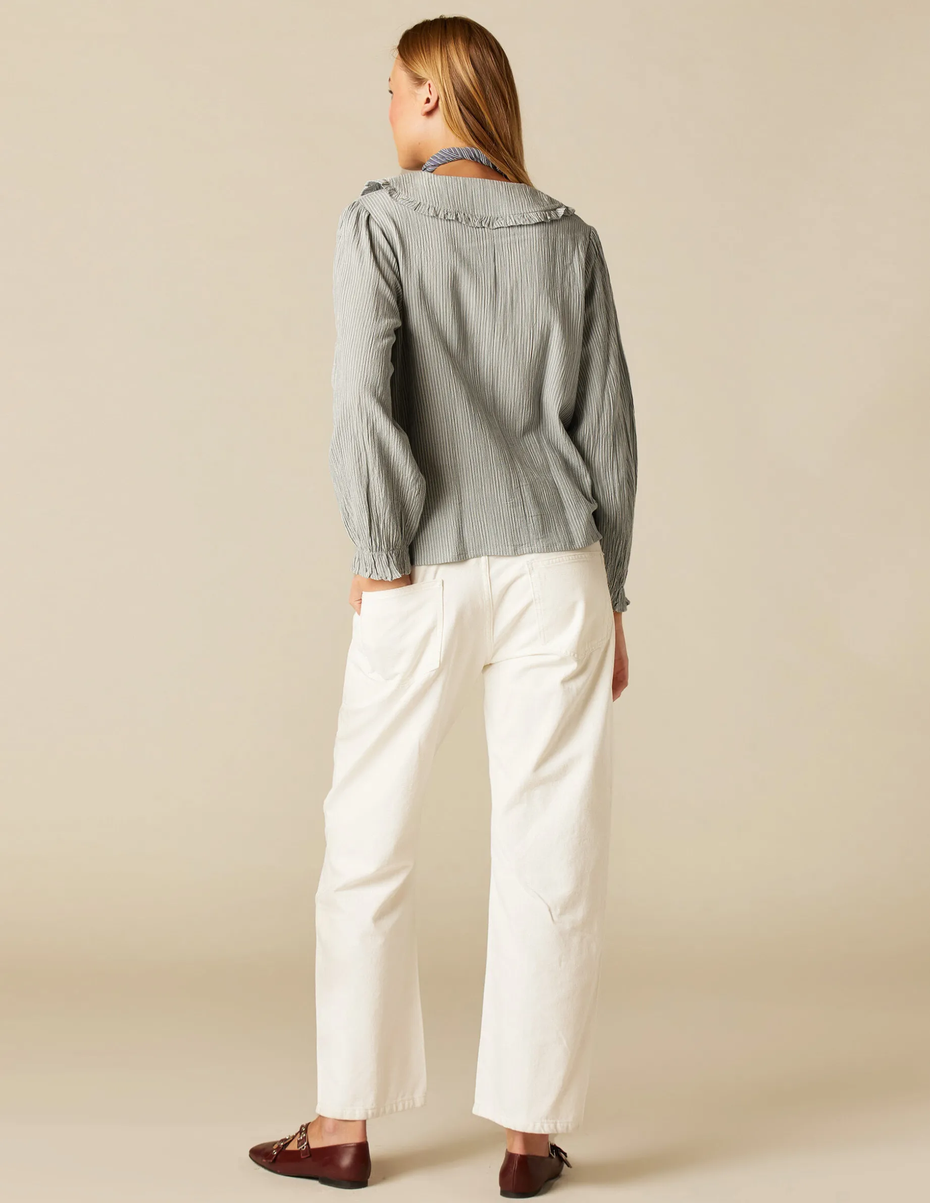 Best Sale NÍCOLI CAMISA RAYA AZUL NIDOS Azulesclaros