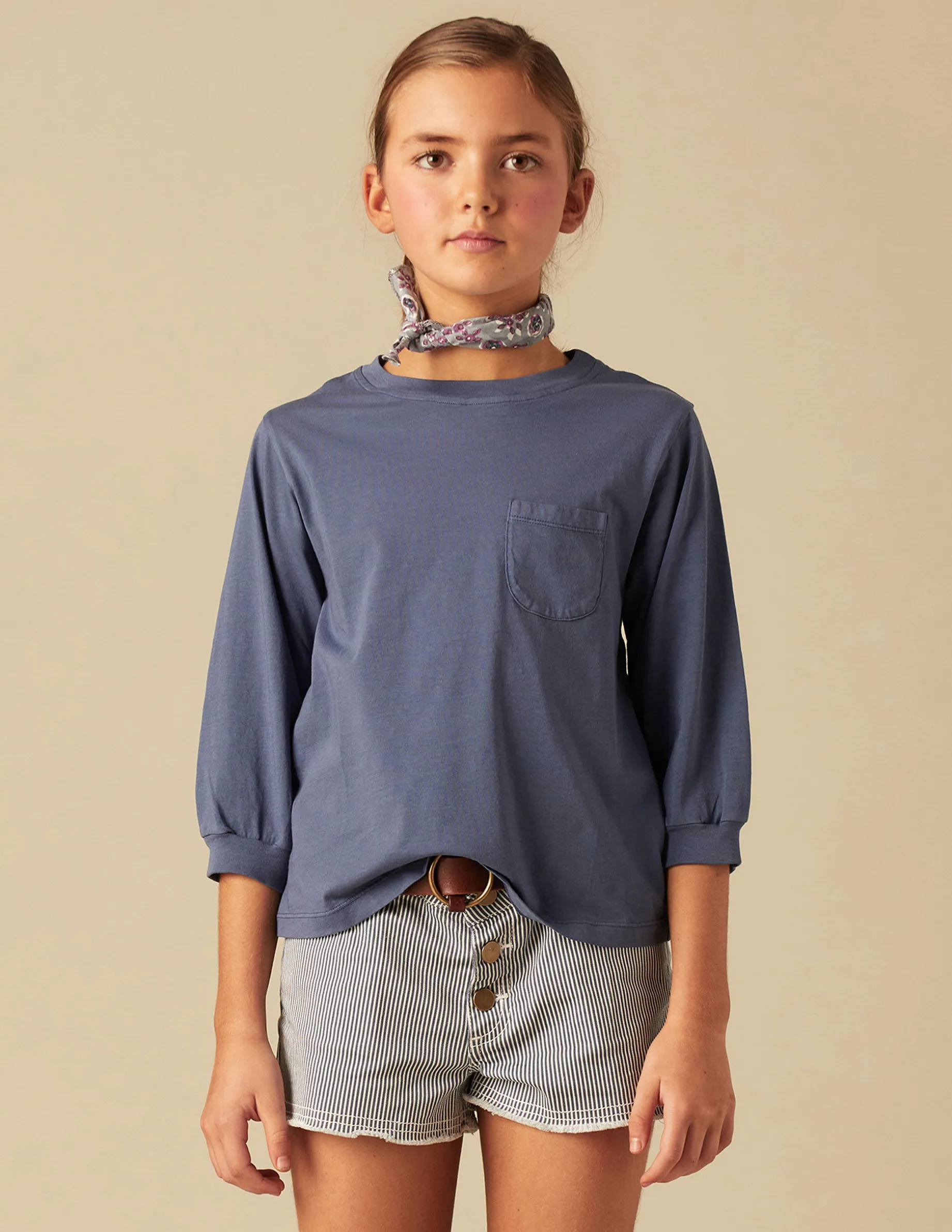 Cheap NÍCOLI CAMISETA MANGA LARGA AZUL OSCURO Azulesoscuros