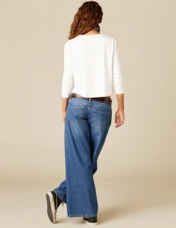 New NÍCOLI CAMISETA MANGA LARGA BLANCA NN Blancos