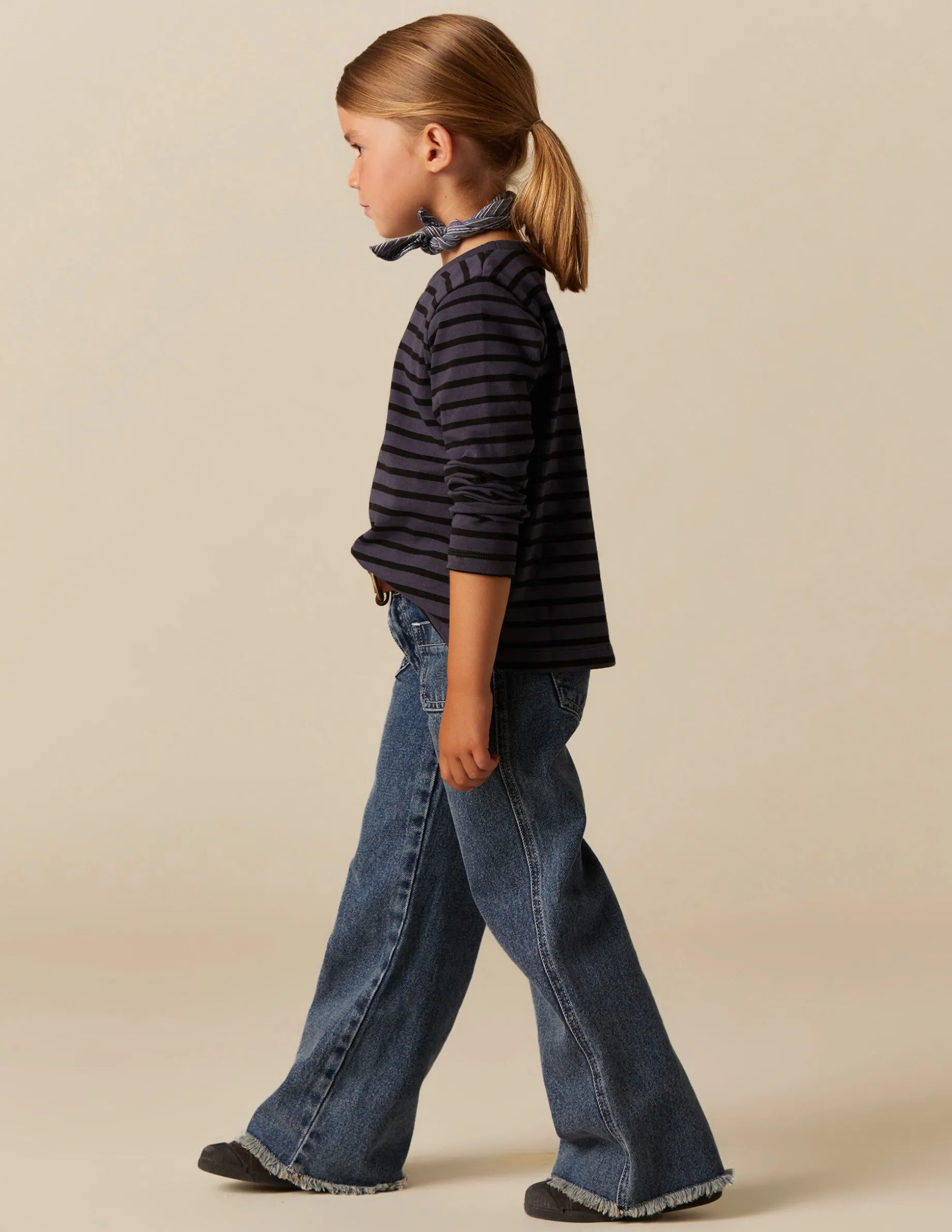 Cheap NÍCOLI CAMISETA SOLIDARIA RAYAS AZUL Azulesoscuros