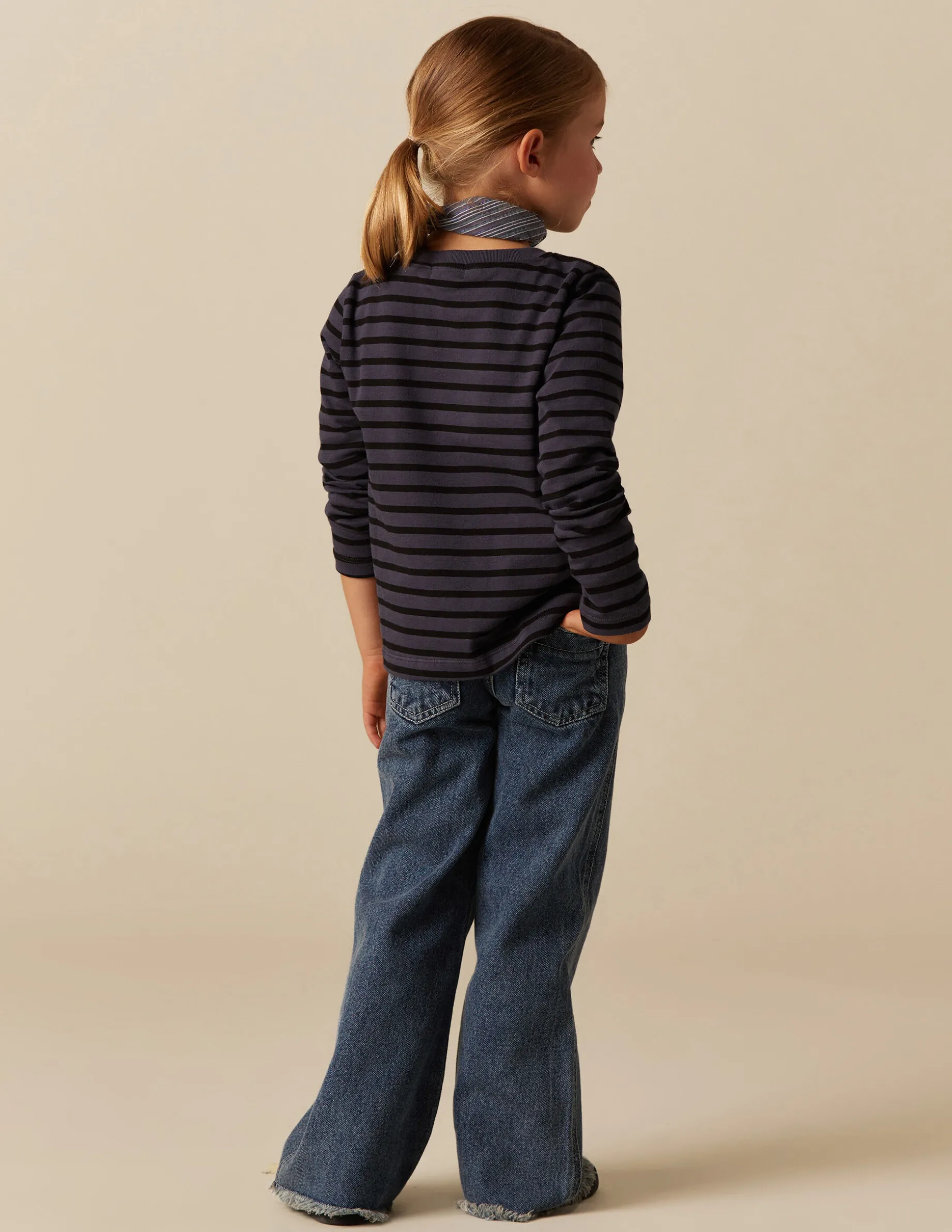 Cheap NÍCOLI CAMISETA SOLIDARIA RAYAS AZUL Azulesoscuros