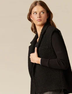 Cheap NÍCOLI CHALECO OVERSIZE Negros