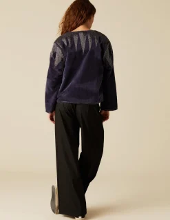 Cheap NÍCOLI CHAQUETA BEADS TERCIOPELO