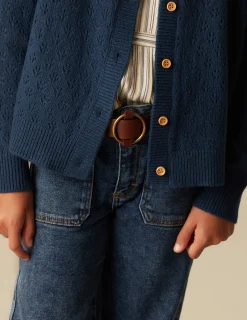 Outlet NÍCOLI CHAQUETA PUNTO DIBUJO AZUL Azules