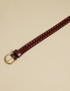 Cheap NÍCOLI CINTURÓN TACHAS Granate