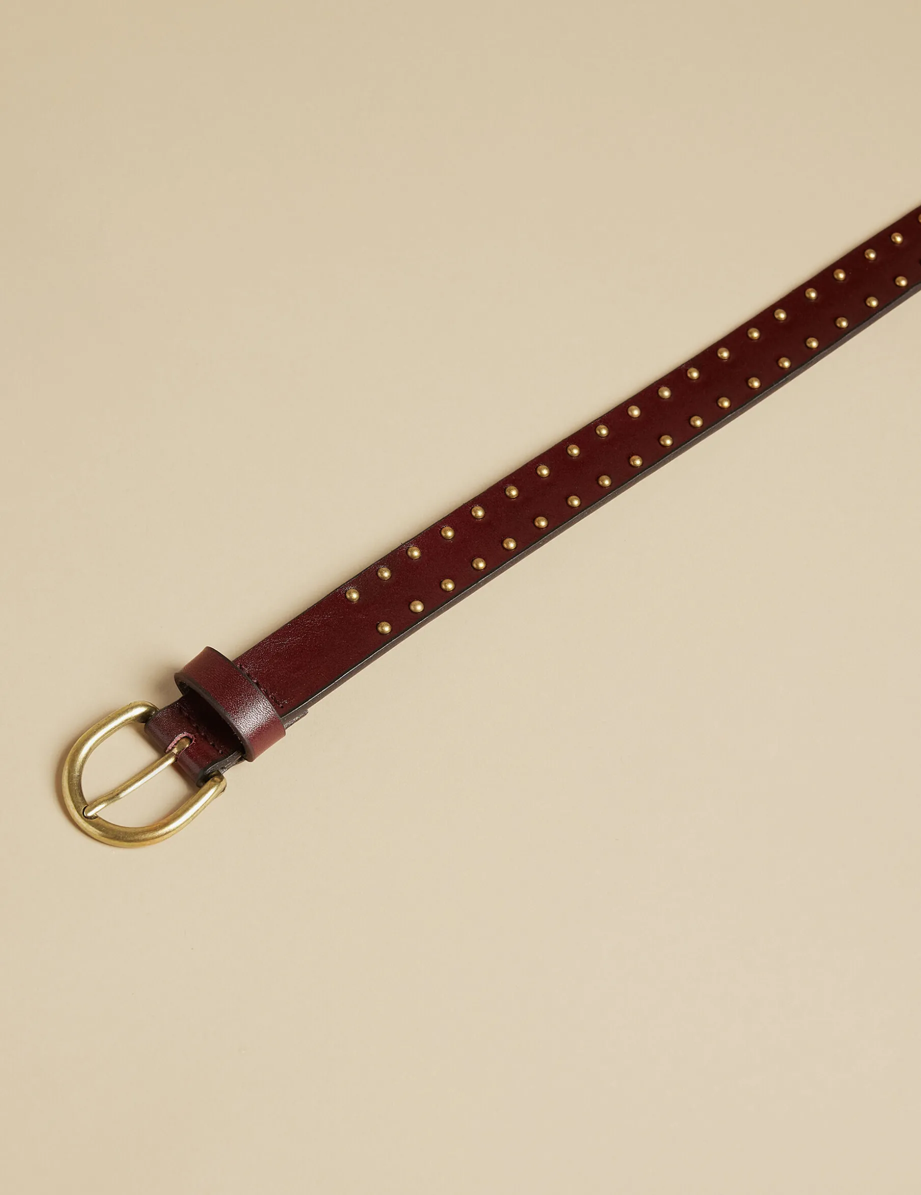 Cheap NÍCOLI CINTURÓN TACHAS Granate