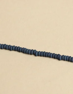 Clearance NÍCOLI COLLAR LARGO MADERA AZUL Azulesoscuros