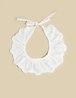 Sale NÍCOLI CUELLO TIRA ALGODÓN CRUDA Crudos