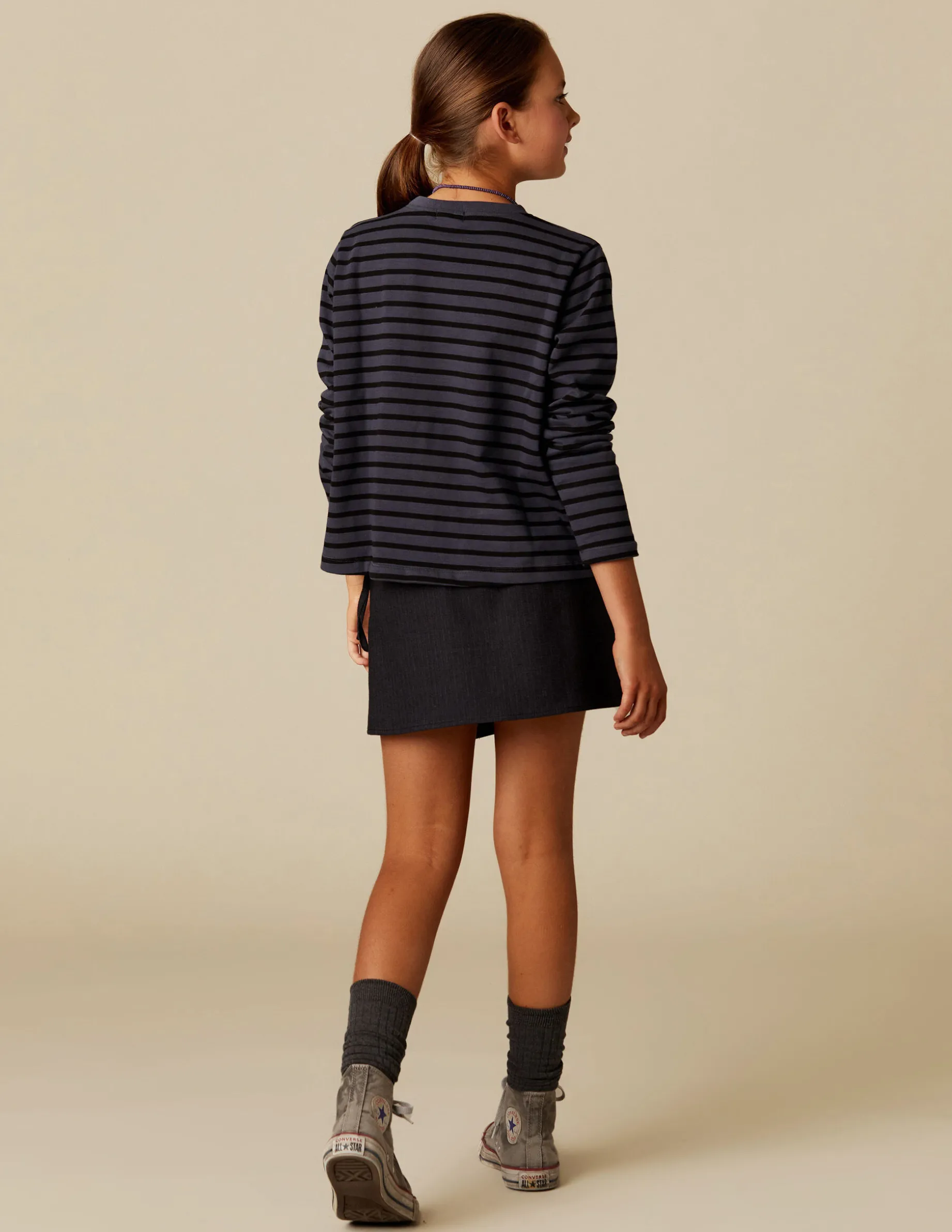 Fashion NÍCOLI FALDA ESPIGA Azulesoscuros