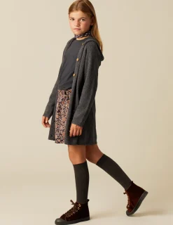 Flash Sale NÍCOLI FALDA FLOR HOJA Mora