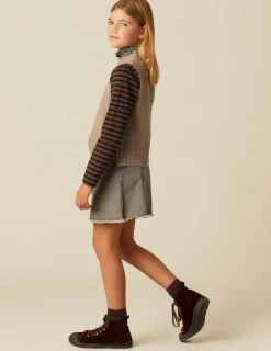 New NÍCOLI FALDA VAQUERA GRIS Grises