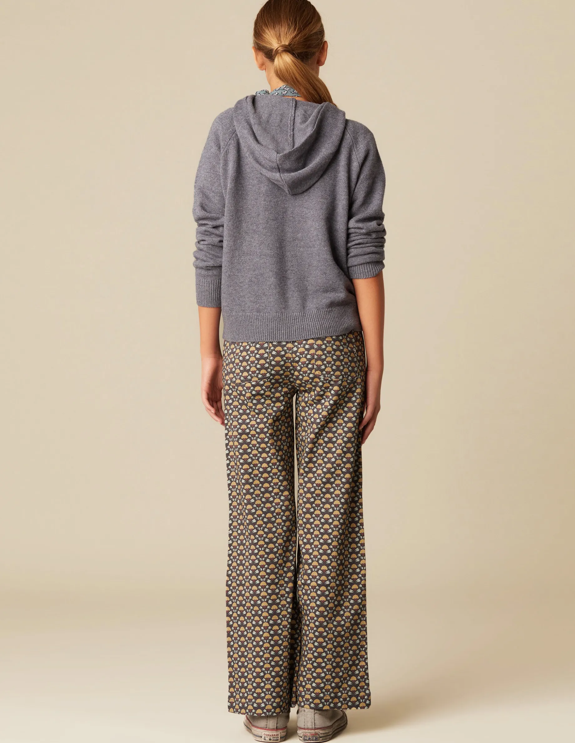 Online NÍCOLI JERSEY AZUL JASPEADO CAPUCHA Azules