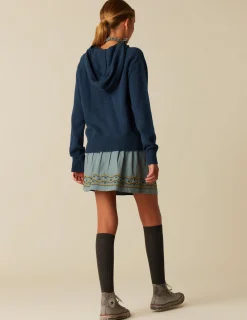 Cheap NÍCOLI JERSEY AZUL OSCURO CAPUCHA Azulesoscuros