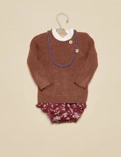 New NÍCOLI JERSEY CANALé MARRÓN Marrones