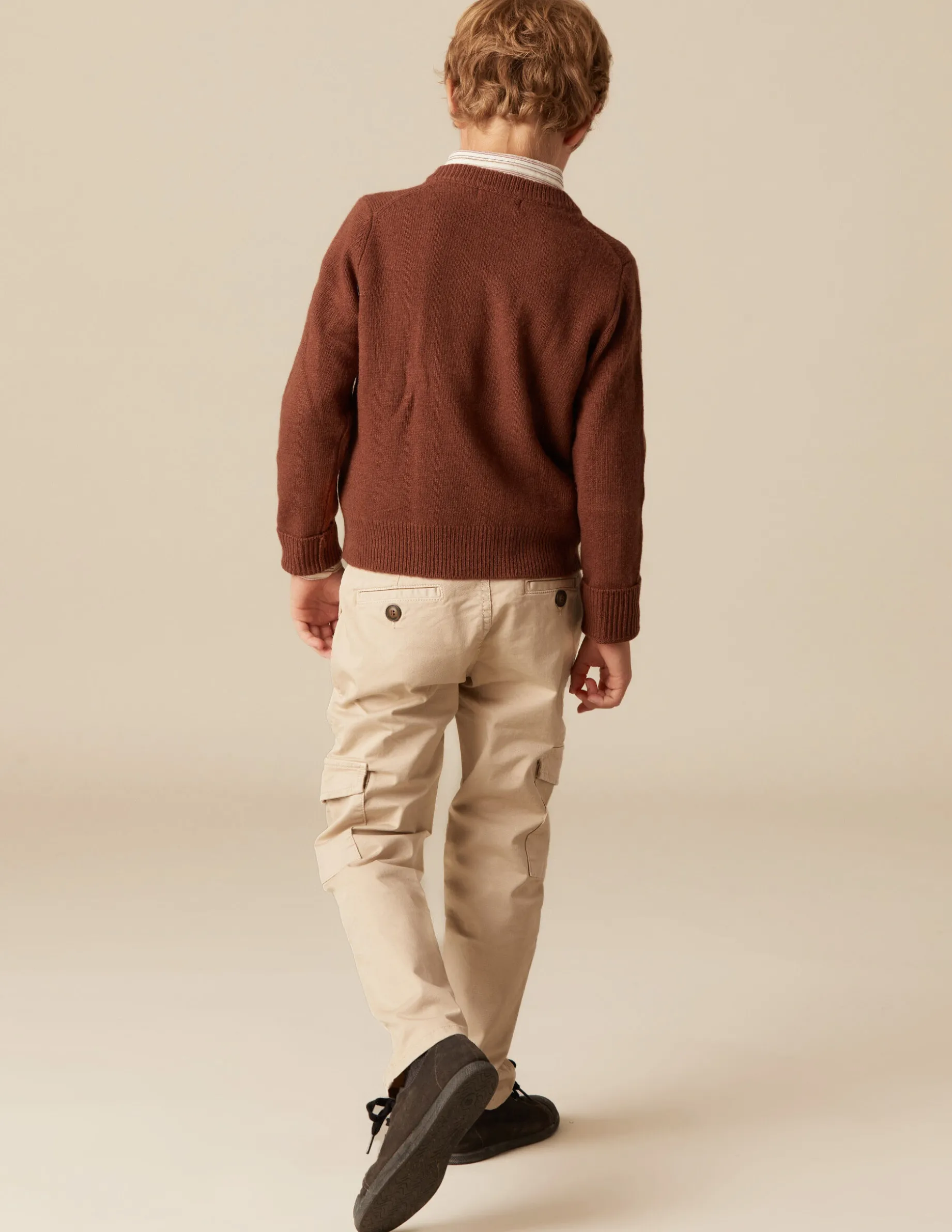 Best Sale NÍCOLI JERSEY CUELLO PICO MARRÓN Marrones