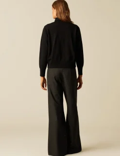 Flash Sale NÍCOLI JERSEY CUELLO VUELTO PUNTO NEGRO Negros