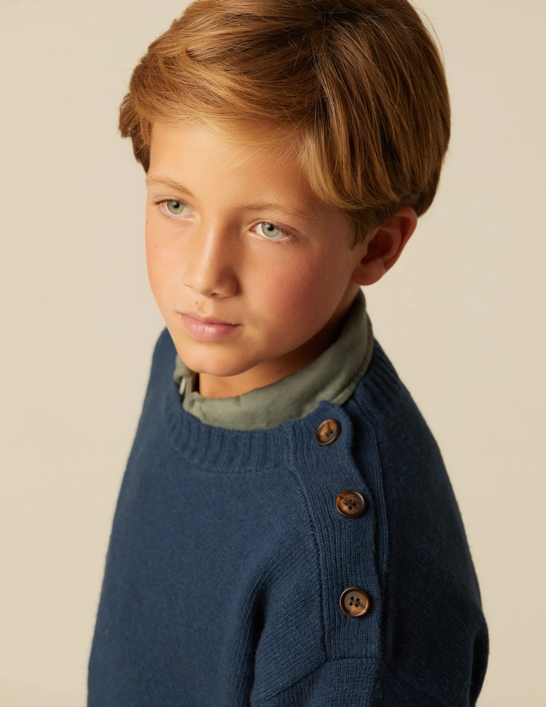 Cheap NÍCOLI JERSEY PUNTO BOTONES AZUL Azules