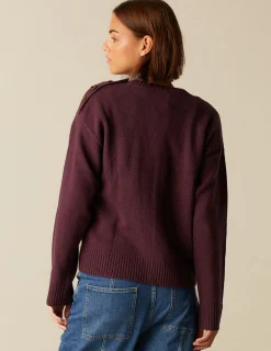 Discount NÍCOLI JERSEY PUNTO BOTONES MORA Morados