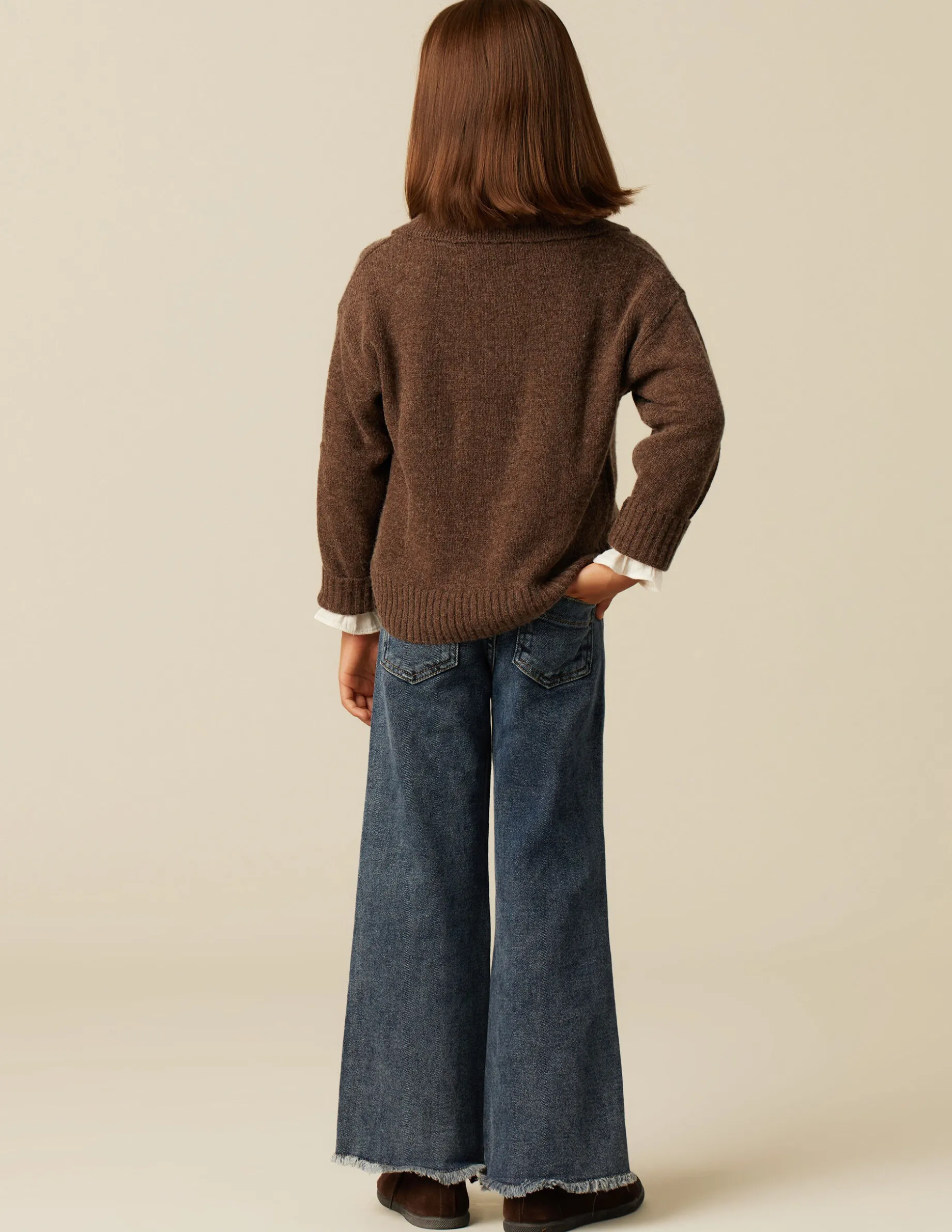 Clearance NÍCOLI JERSEY PUNTO LAZO MARRÓN Marrones