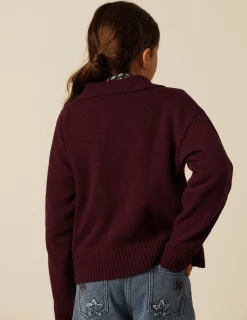 Shop NÍCOLI JERSEY PUNTO LAZO MORA Morados