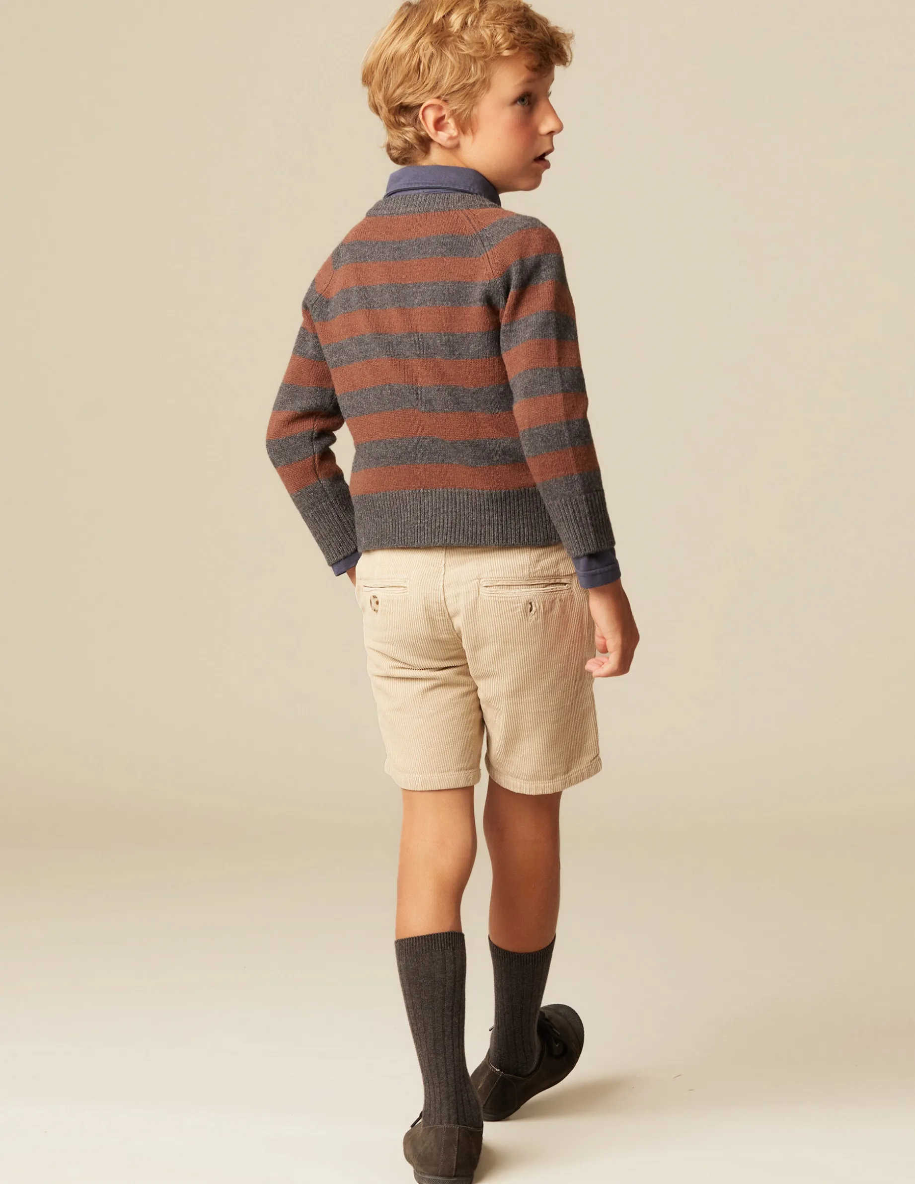 Hot NÍCOLI JERSEY RAYAS MARRÓN/MARENGO Marrones