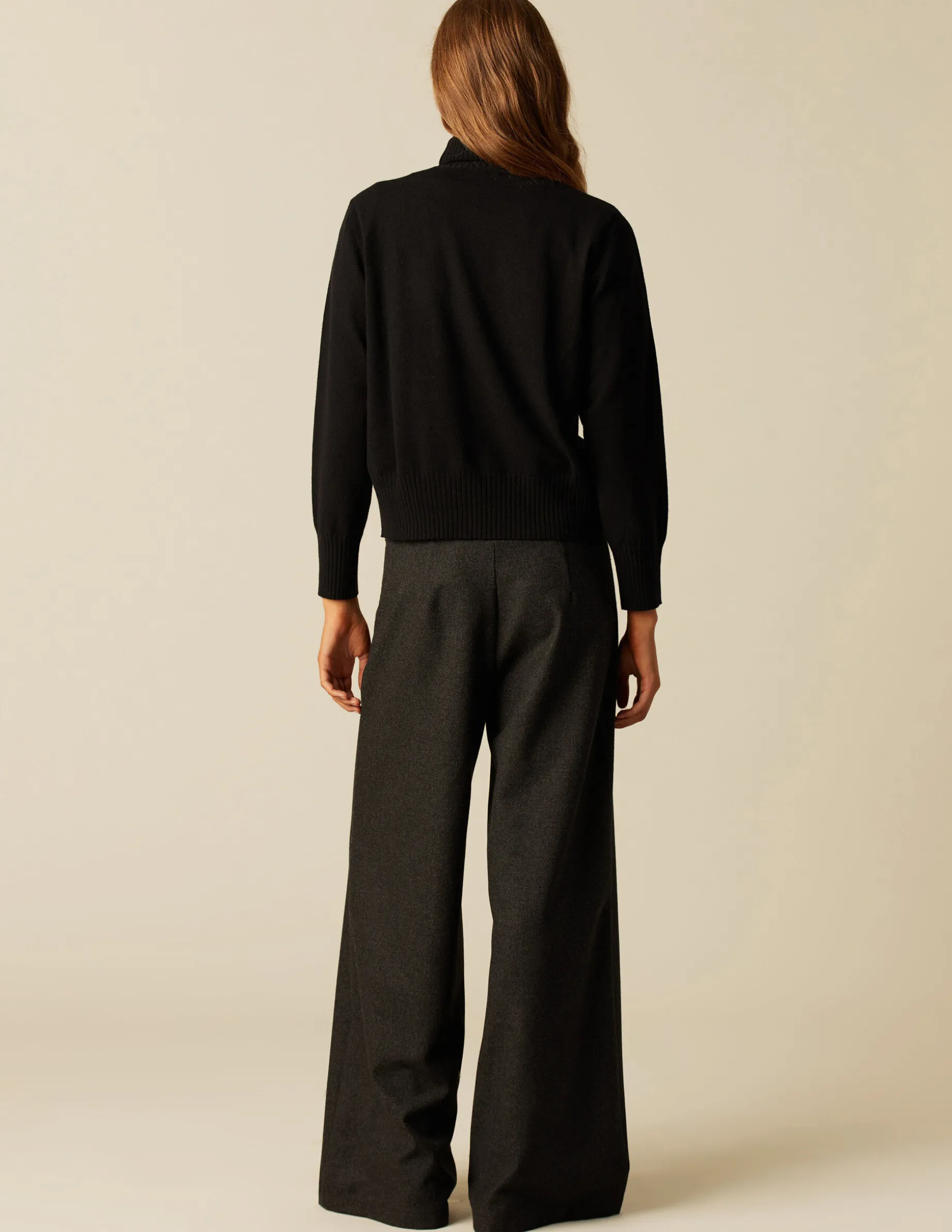 Cheap NÍCOLI PANTALÓN ANCHO DIBUJO GRIS Grisesantracitas