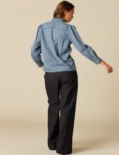 Best Sale NÍCOLI PANTALÓN ANCHO ESPIGA