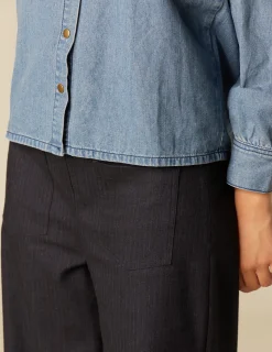 Best Sale NÍCOLI PANTALÓN ANCHO ESPIGA