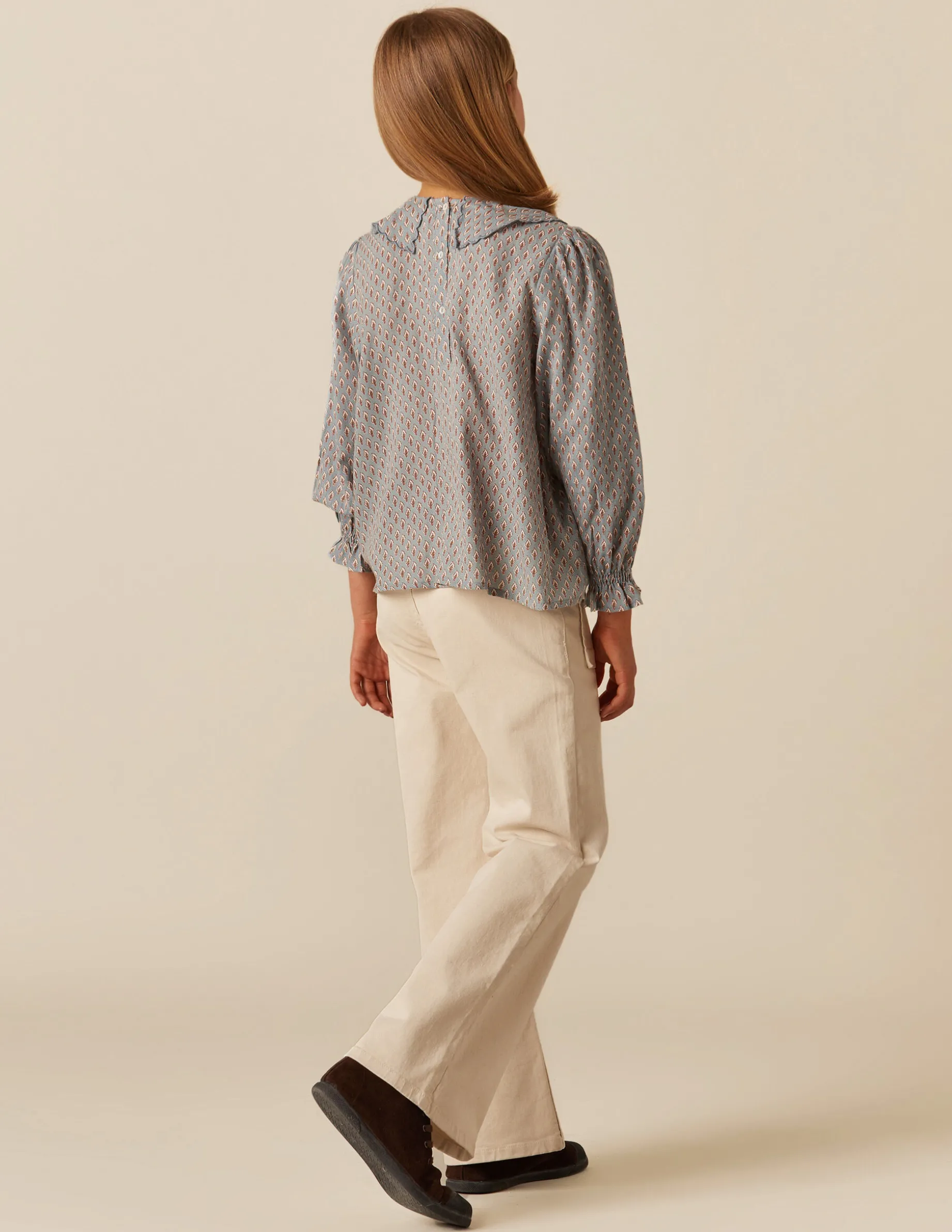 Shop NÍCOLI PANTALÓN TAPETA BOLSILLOS Arena