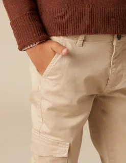 Hot NÍCOLI PANTALÓN CARGO LARGO Arena