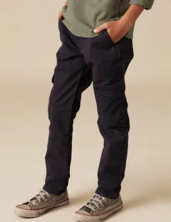 Outlet NÍCOLI PANTALÓN CARGO LARGO AZUL Azulesoscuros