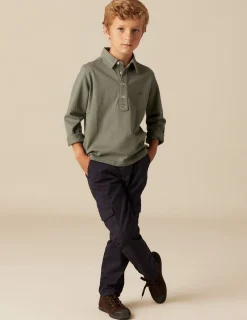 Discount NÍCOLI PANTALÓN CARGO LARGO AZUL Azulesoscuros