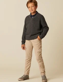 Store NÍCOLI PANTALÓN CARGO LARGO PANA Arena