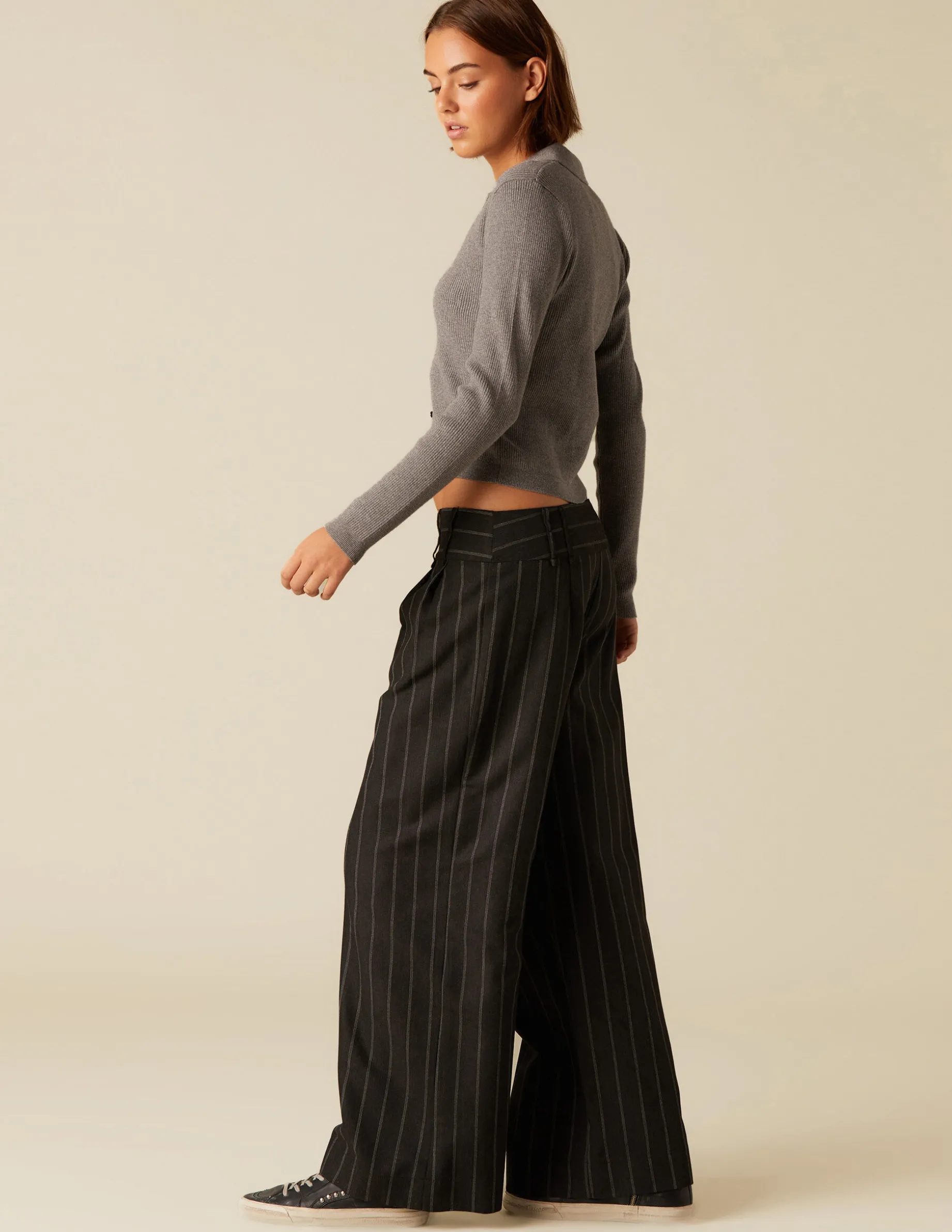 Shop NÍCOLI PANTALÓN CINTURILLA ANCHA RAYA