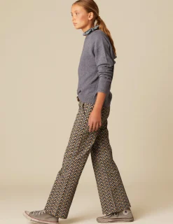 Shop NÍCOLI PANTALÓN PRINT GEOMéTRICO Marrones