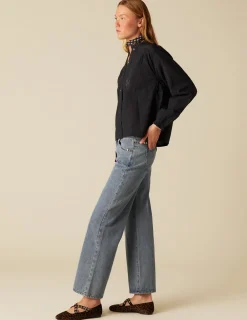 Best NÍCOLI PANTALÓN TACHUELAS AZUL