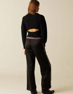 Cheap NÍCOLI PANTALÓN TIRA MULTICOLOR Negros